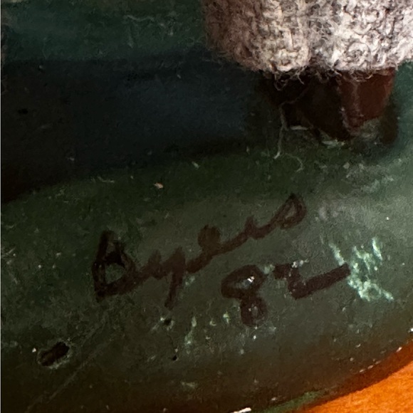 RARE - Vintage 1982 Signed BYERS' Choice Caroler - "THE CONDUCTOR" - Like New - Picture 12 of 13